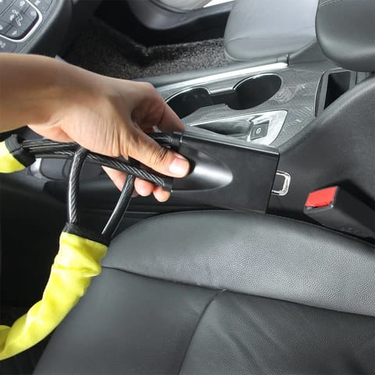 Bloqueo Antirrobo De Volante Al Cinturón De Seguridad
